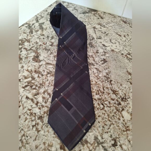 Etro Men's Multi-Color Striped  Print Silk Tie Made in Italy - Picture 1 of 7